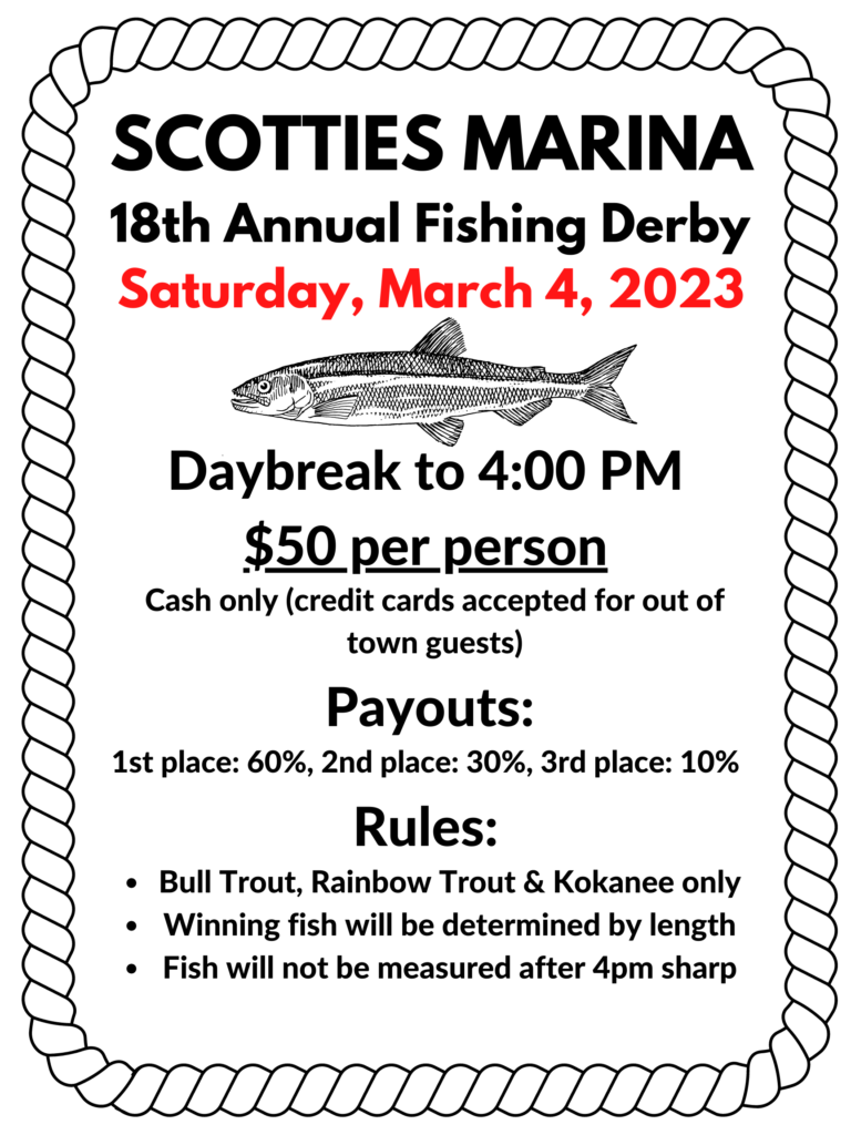 18th annual fishing derby poster